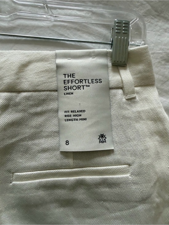 Aritzia Pants - Aritzia Linen Shorts in Off-White
